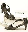 Traumhafte COMMA Leder Sandalette schwarz