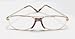 Glasses-Reading 3.50 power, Square Mens Metal