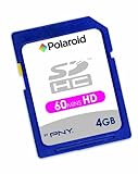 Polaroid SDHC 4 GB Flash Memory Card P-SDHC4G4-25PK/POL (Pack of 25, Black) ....