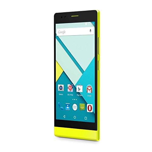 BLU Life 8 XL  Smartphone - Unlocked -  US GSM - Yellow