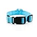 LED Dog Safety Collar Flashing Light up, Flashing Dog Collar with Batteries - Keep Your Friend Safe in Night Walks ( Large (17.7~20.5 inch), Blue) by WOWMO