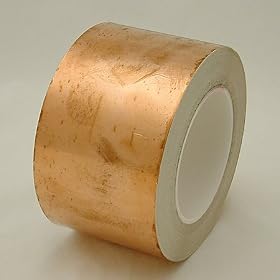 JVCC CFL-5CA Copper Foil Tape (Conductive Adhesive): 3 in. x 36 yds. (Copper)