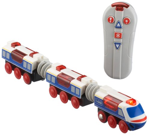 Childrens Toyshop  Spielwaren : Eichhorn 1049 - Infrarot-Lokomotive, 4tlg