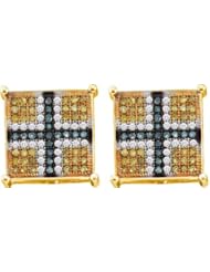 0.50CTW DIAMOND MICRO PAVE EARRING