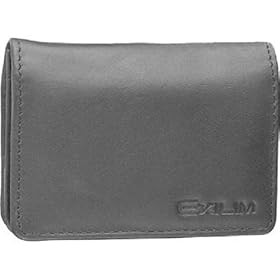 Casio EX-CASE1 Leather Case with Business Card Holder Style for Exilim M, S, and Z Series... by Casio