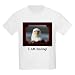 I AM Smiling! Bald Eagle Kids Light T-Shirt