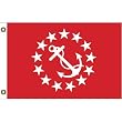 US YACHT - VICE COMMODORE 12in x 18in Flag