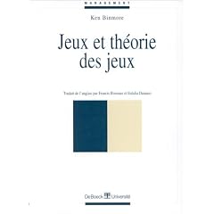 Jeux et th�orie des jeux