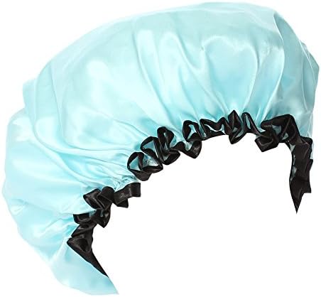Satin Slumber Cap (Blue)