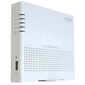 Corega Draft IEEE802.11n����(IEEE802.11g/b) ����LAN���[�^�[ �����_�u���p���[�A���e�i USB�|�[�g/WPS���� CG-WLR300N
