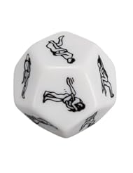 Health and Beauty: Laykor 12 Sided Erotic Love Foreplay Sex Dice for Adult Fun Party Game (12 Sided Pos x 1 Pcs) - LAYKOR
