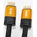 1M HIGH SPEED PRO GOLD Orange Range (1.4a Version, 3D) FLAT HDMI TO HDMI CABLE WITH ETHERNET,COMPATIBLE WITH 1.3c,1.3b,1.3,1080P,PS3,SKYHD,VIRGIN BOX,FULL HD LCD,PLASMA & LED TV's AND ALSO SUPPORTS 3D TVS.