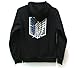 Attack on Titan Shingeki no Kyojin Scouting Legion Hoodie Cloak Sweater Cosplay