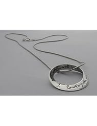 Shanti Boutique I Love You More Necklace Sterling Silver with 18" chain