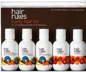 Hair Rules Curly Hair Travel Kit