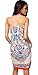 Honeystore Women's Fashion Spring Summer Flower Print Resort Beach Sundress Khaki M
