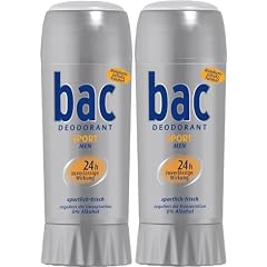 Bac Deo Stick Sport Men, 2er Pack (2 x 40 ml)