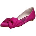 Ras Women's RA29-927FA2S Dress Flat with Bow,Lilac Satin,36 EU (US Women's 6 M)