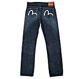 Evisu painted logo denim jeans EVIS4269