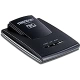 TRENDnet 300Mbps Wireless-N Travel Router Kit TEW-654TR (Black)