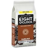Eight OClock Coffee Hazelnut Whole Bean 11 Ounce Bags  Pack of 4 