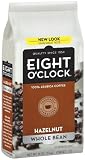 Eight O'Clock Coffee, Hazelnut Whole Bean, 11-Ounce Bags (Pack of 4)
