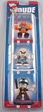 Tech Deck Dude Vertical 3 Pack #050 Minga, #001 Billy, #082 Barney