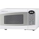 Sharp R-230KW 800-Watt 4/5-Cubic-Foot Compact Microwave, White