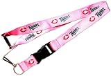 Pink Minnesota Twins Clip Lanyard