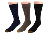 Gold Toe Men's Prima Cotton Dress Socks