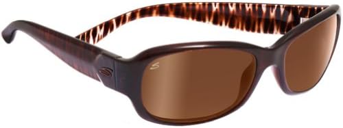 Serengeti Chloe Women's Polarized Cosmopolitan Outdoor Sunglasses - Bronze Zebra/Drivers Gold / One Size Fits All