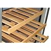 3 Pc SNO Wine Cooler Wood Shelves