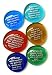 Scripture Glass Stones, Set II, Set of 6