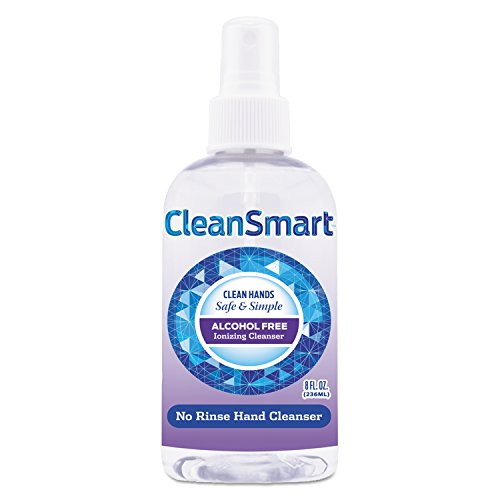 CleanSmart 1-5014 Hand Cleanser Spray, 8 oz. Bottle, Clear (Pack of 6)