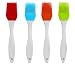 from Ashley Silicook Silicone Basting & Pastry Brush x 36, 4 Bright Colours, Dishwasher Safe