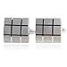 Laser Engraving Cufflinks 18K Platinum Plated Gift Boxed By Digabi