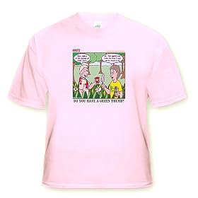 Rich Diesslins Funny KNOTS Scouting Cartoons - Do You Have a Green Thumb - Gardening - T-Shirts