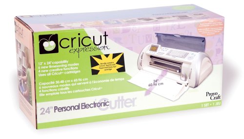 Cricut 29-0817 Expression 24-Inch Personal Electronic Cutter with 3 Cartridges