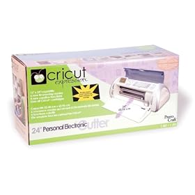Cricut 29-0817 Expression 24-Inch Personal Electronic Cutter with 3 Cartridges