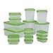 IKEA PRUTA Plastic Container 17 Piece Set