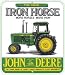 John Deere Iron Horse Stove Enamelled sign