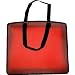 Filexec Carry All Bag, In-Side Pocket, Business Card Slot, Zippered Closure, Red (34982)