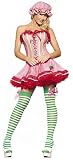 Sexy Halloween Costumes Strawberry Shortcake Costume ML Womens U.S. Medium/Large (Medium/Large)