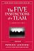 The FIVE Dysfunctions of a TEAM: A Leadership Fable by Patrick Lencioni (Wiley-India Edition)