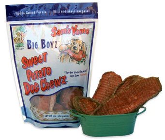 Sam's Yams Veggie Rawhide Big Boyz - 1 lb