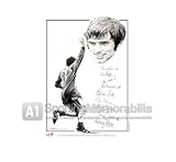 A Tribute to the Best - Drawing signed by nine of Uniteds 1968 European champions