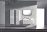 Badmöbel Set H1100 Weiß