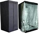 closet weed growing:New 4' x 4' x 6.5' Mylar Hydroponics Grow Tent Hydro Box Hut Cabinet