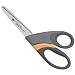 Westcott Ultra Smooth Left and Right Handed Titanium Bonded Bent-Handle Scissors, 8"