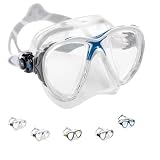 Cressi Big Eyes Evo Crystal Mask - Blue